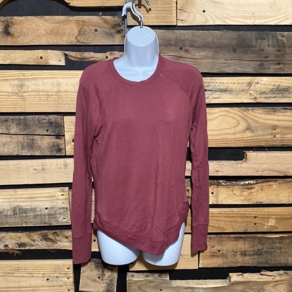 Athleta‎ Mindset Sweatshirt In Victorian Berry Size XS